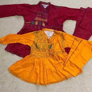 [NEW] Boys Navrati Garba Dhoti Kurta Set Bundle Lot 4T 5T